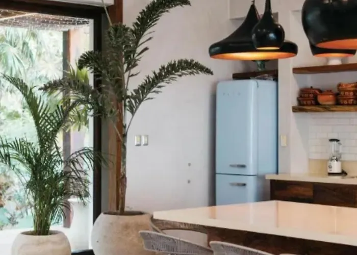 5br Exclusive Beachfront With Pool In Tulum Villa Balcheil